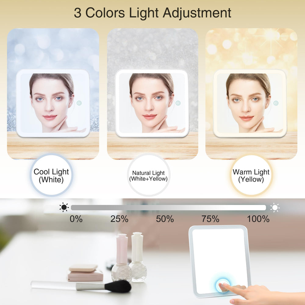 Relavel open interior displaying organized compartments and quick-access benefit for cosmetics