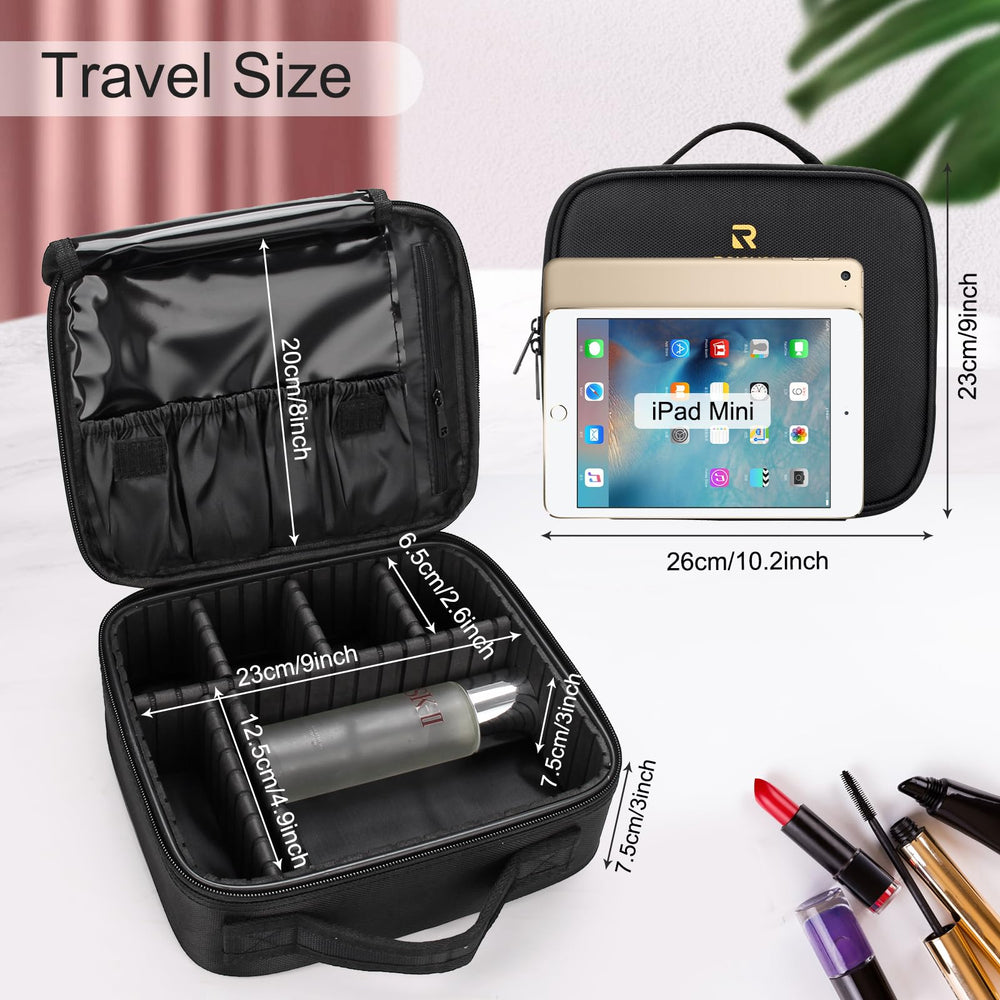 Relavel size comparison held in hand to show compact portability