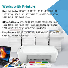 Relcolor 63XL cartridge close-up of smart chip and contacts ensuring fast printer recognition and accurate ink reporting