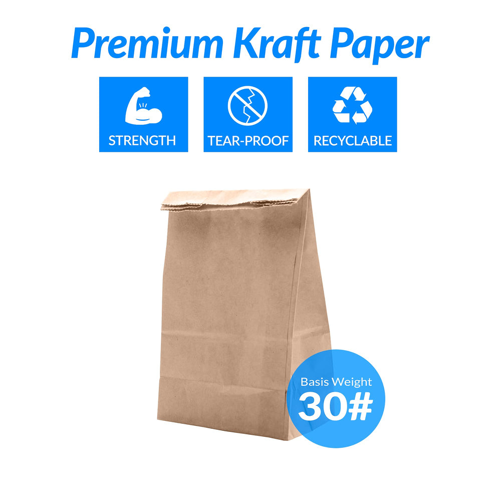 Reli. stacked bags next to a ruler showing size and capacity