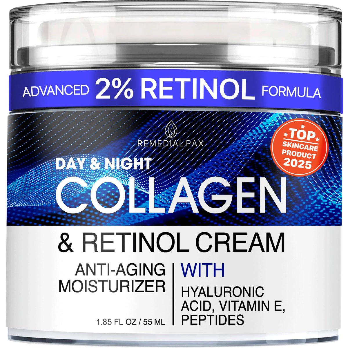 REMEDIAL PURITY jar front view showing clean packaging and product name benefiting routine clarity