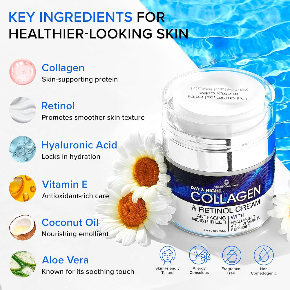 REMEDIAL PURITY label close-up highlighting retinol and hyaluronic acid for visible firming