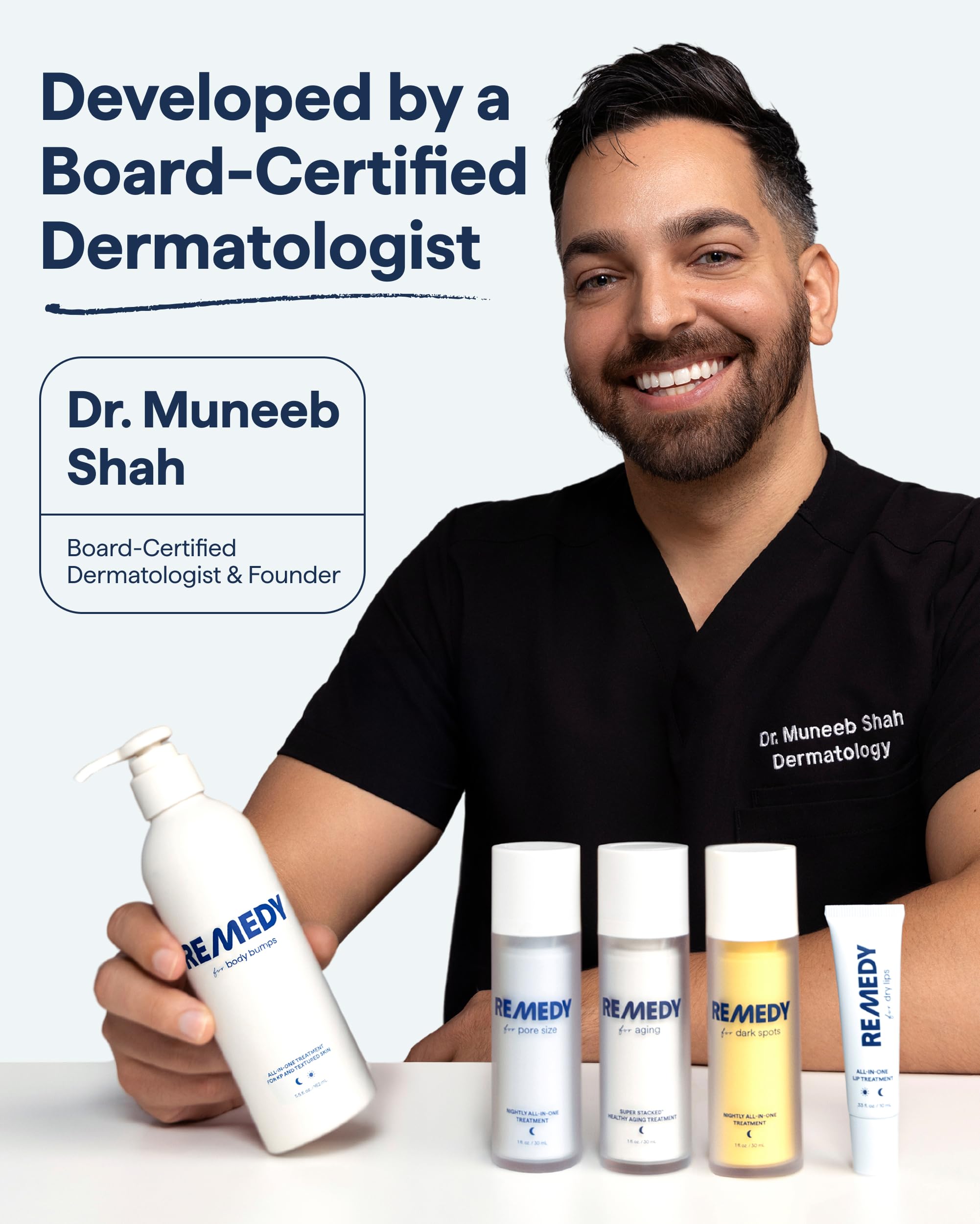 REMEDY product box showing minimal packaging and responsible presentation benefits