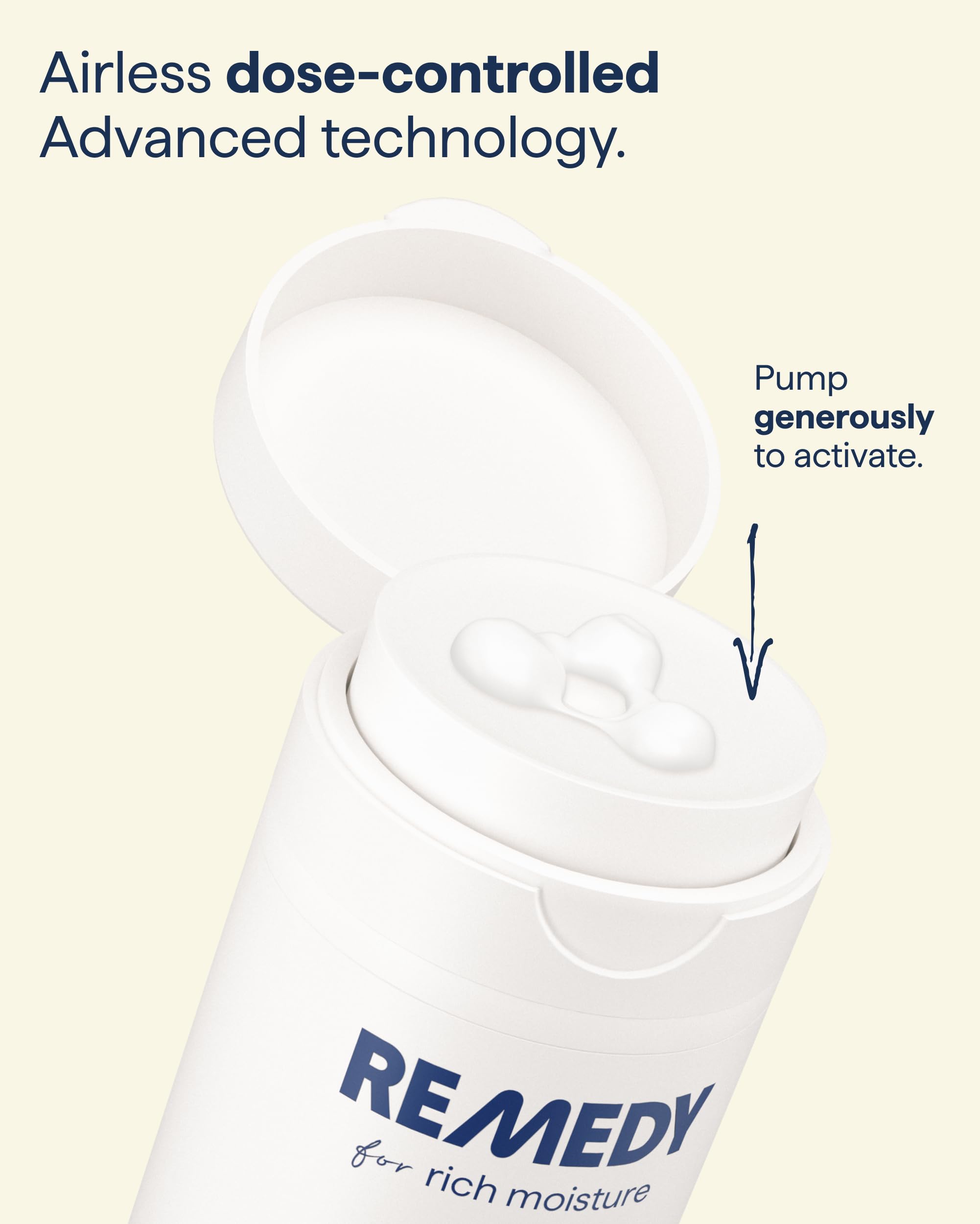 REMEDY jar in hand for scale to show travel-friendly size and convenience