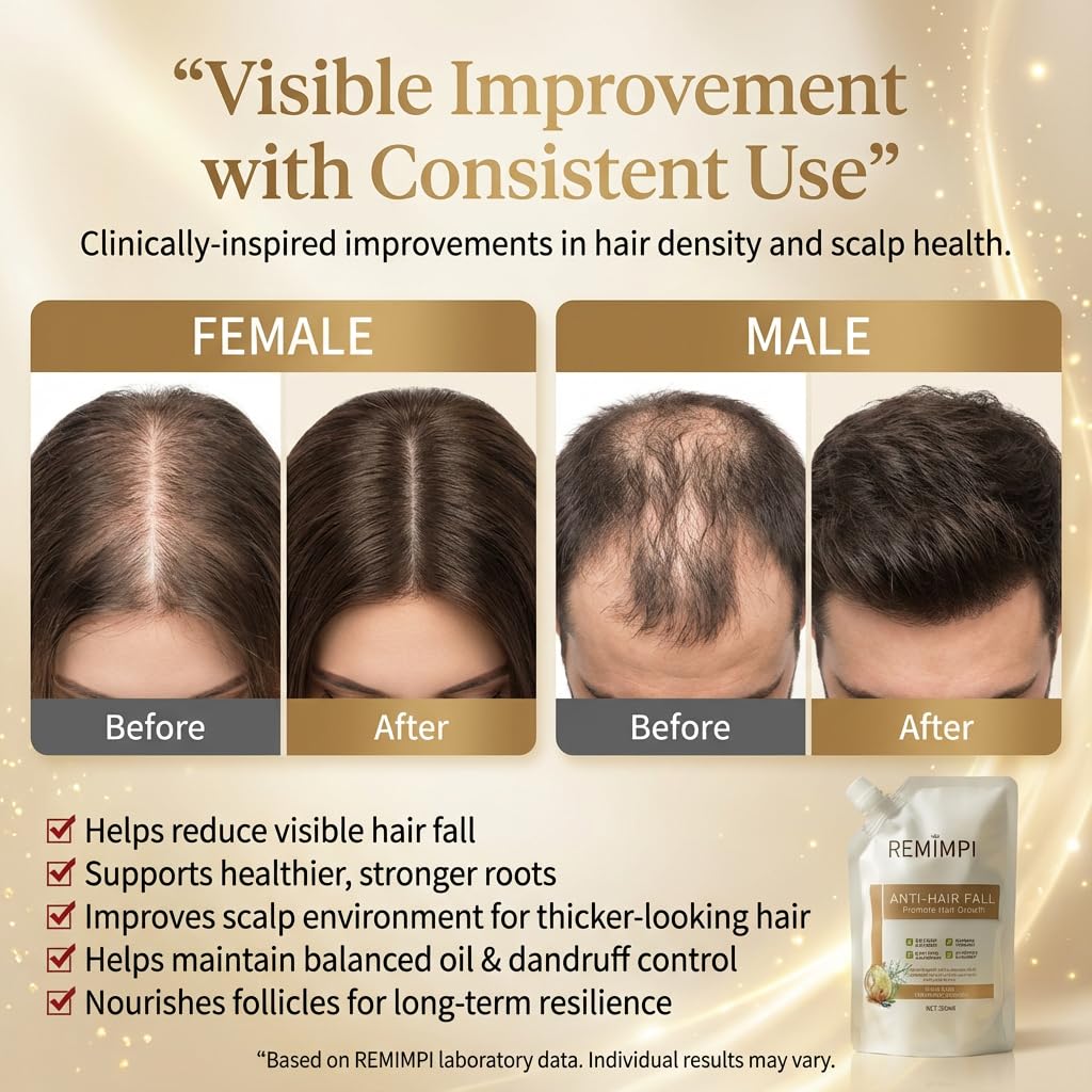 REMIMPI fresh ginger and ginseng ingredients photo illustrating scalp-refreshing benefit