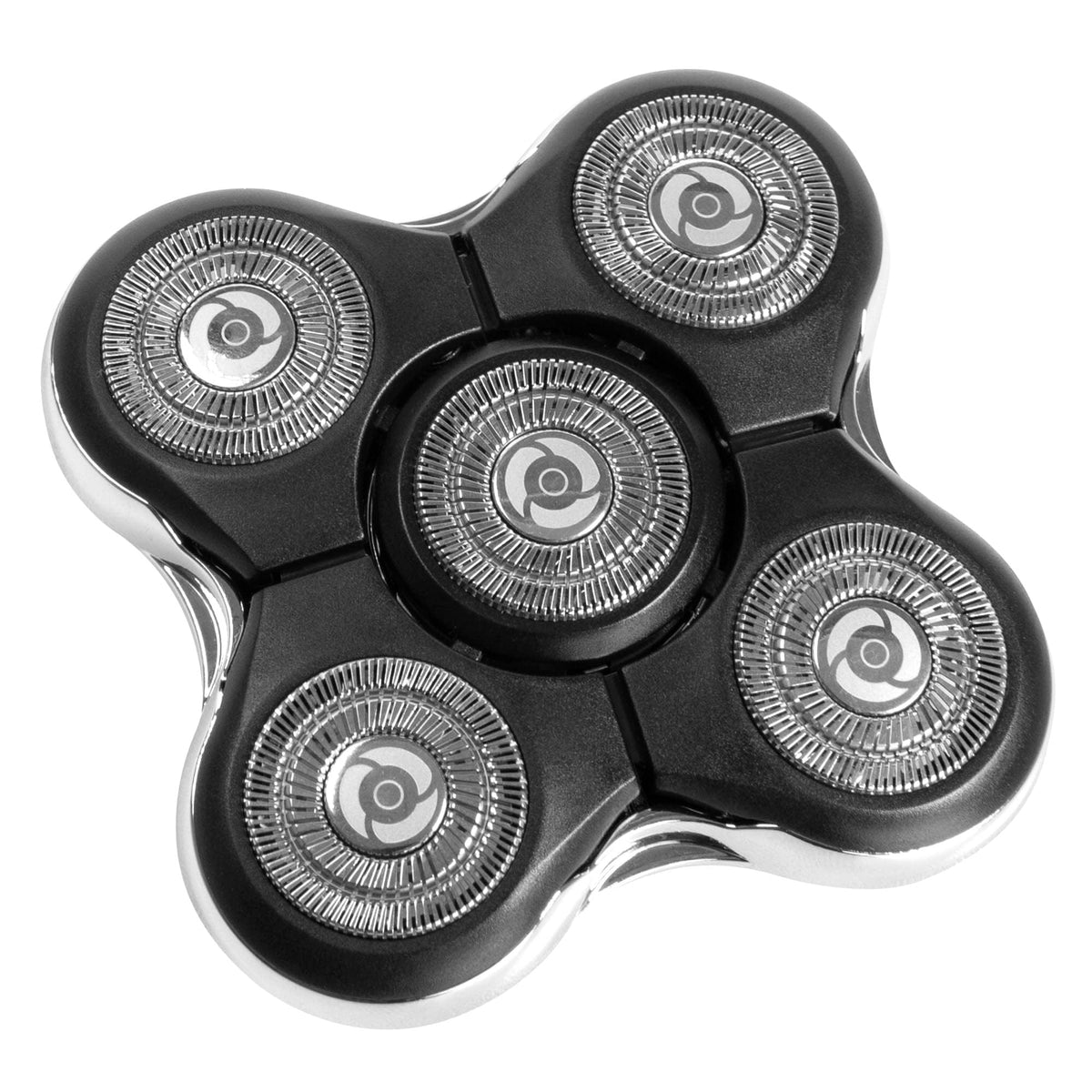 Remington Balder Pro front head assembly showing dual-track cutters for improved coverage