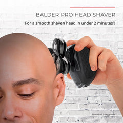 Remington pivot mechanism detail illustrating multidirectional flex for consistent skin contact