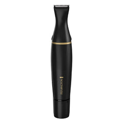 Remington kit displaying three heads and eyebrow comb for versatile styling options