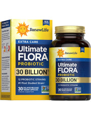 Renew Life front bottle label showing product name and strengths for clarity