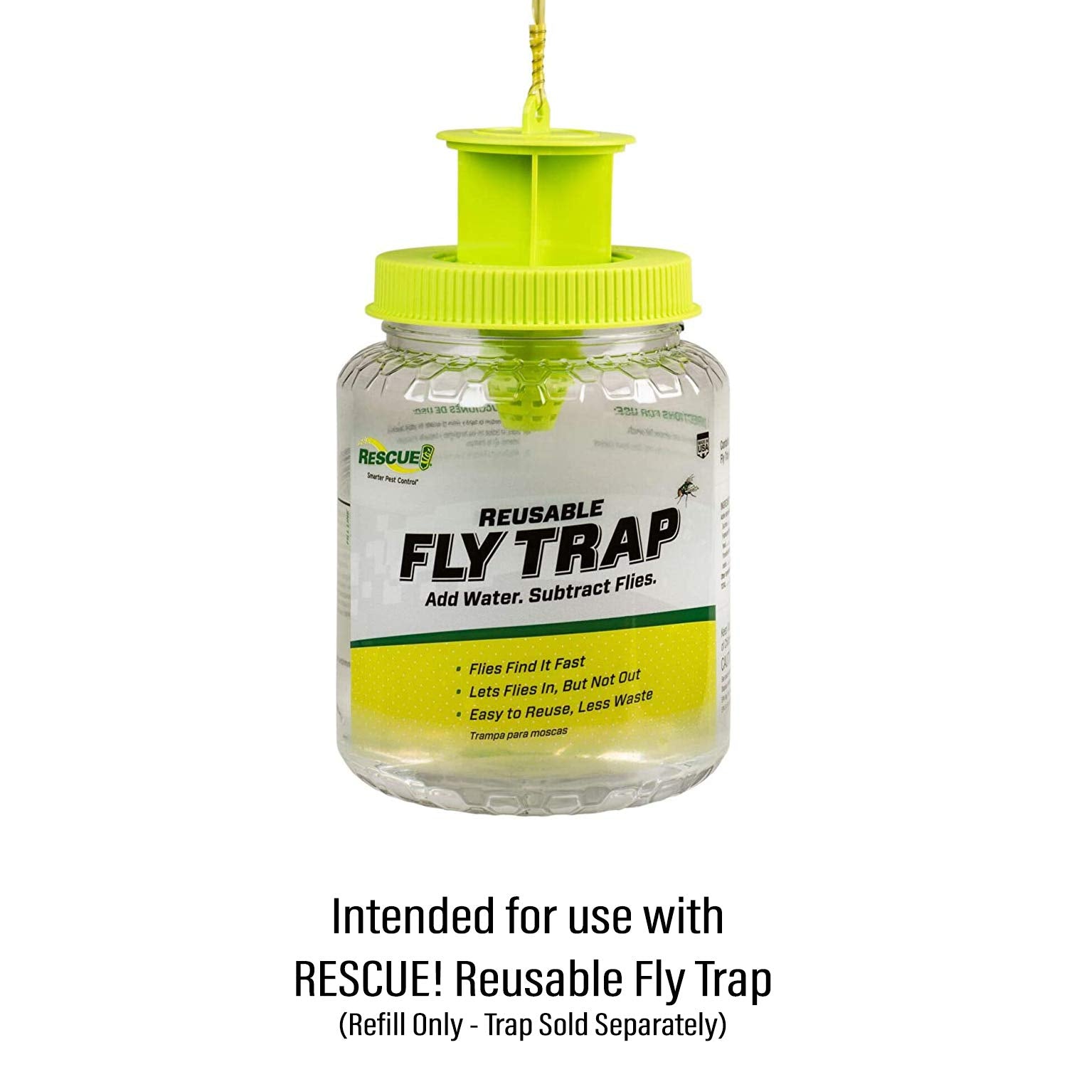 RESCUE! six-pack contents displayed beside a ruler to show pouch size and quantity