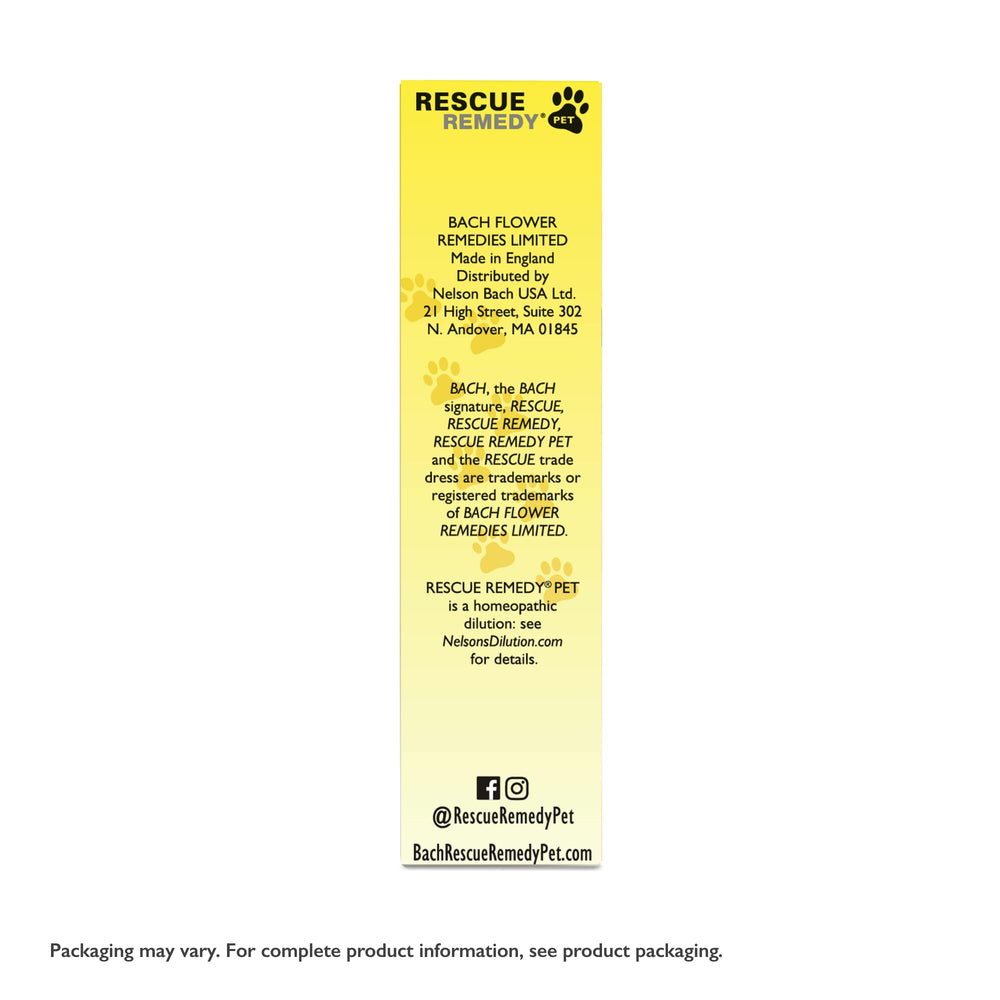 RESCUE box packaging displayed to show retail-ready look and product information