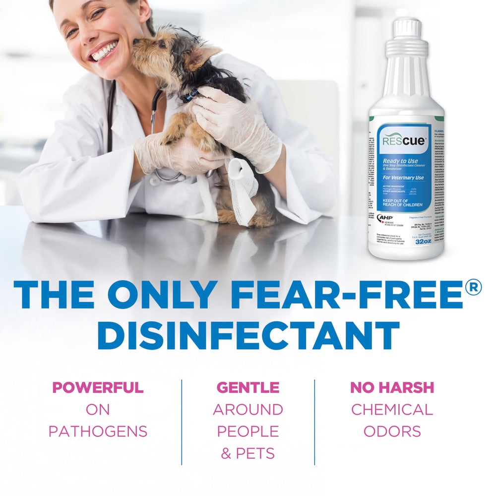 REScue used near litter box area controlling odor and simplifying cleanup