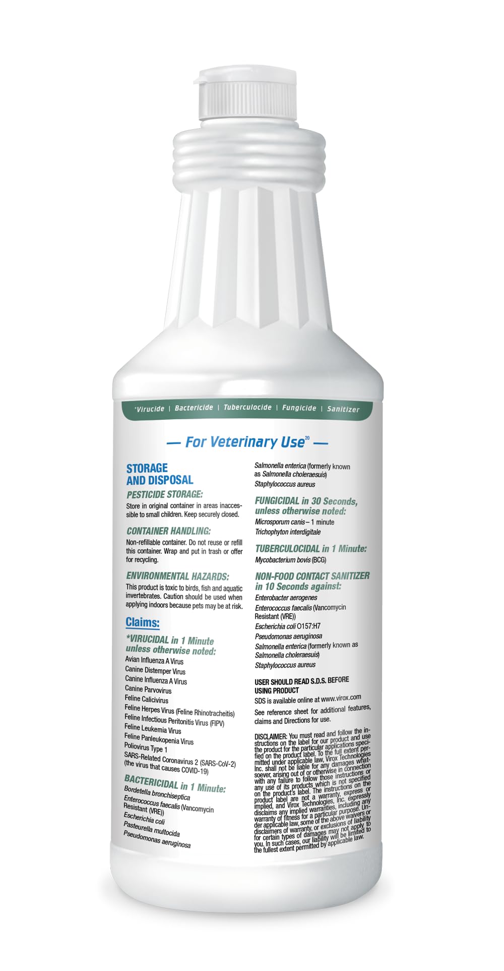 REScue back label and packaging showing directions and usage information