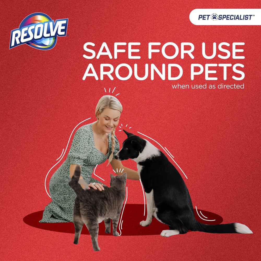 Resolve used on sealed hard floor demonstrating multi-surface use