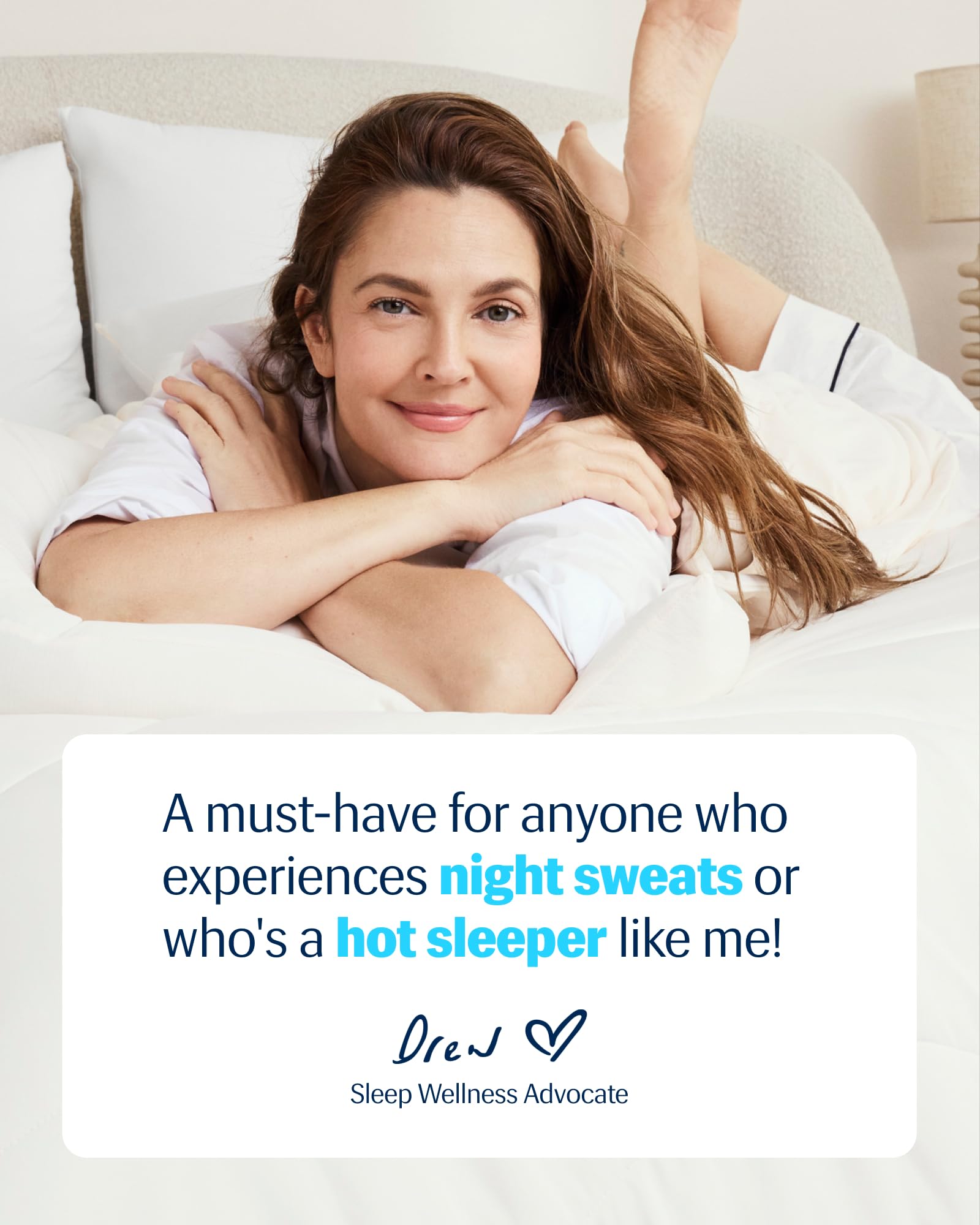 REST evercool close knit texture highlights cooling fabric and soft breathable feel