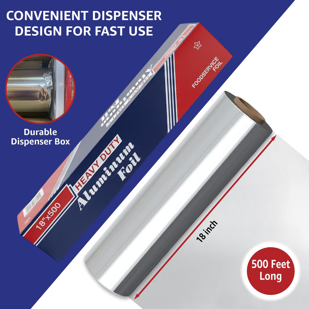 RESTAURANT FEEDER foil lining a commercial sheet pan for easy cleanup and hygiene