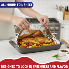 RESTAURANT FEEDER close-up texture showing thick, tear-resistant foil for reliable use
