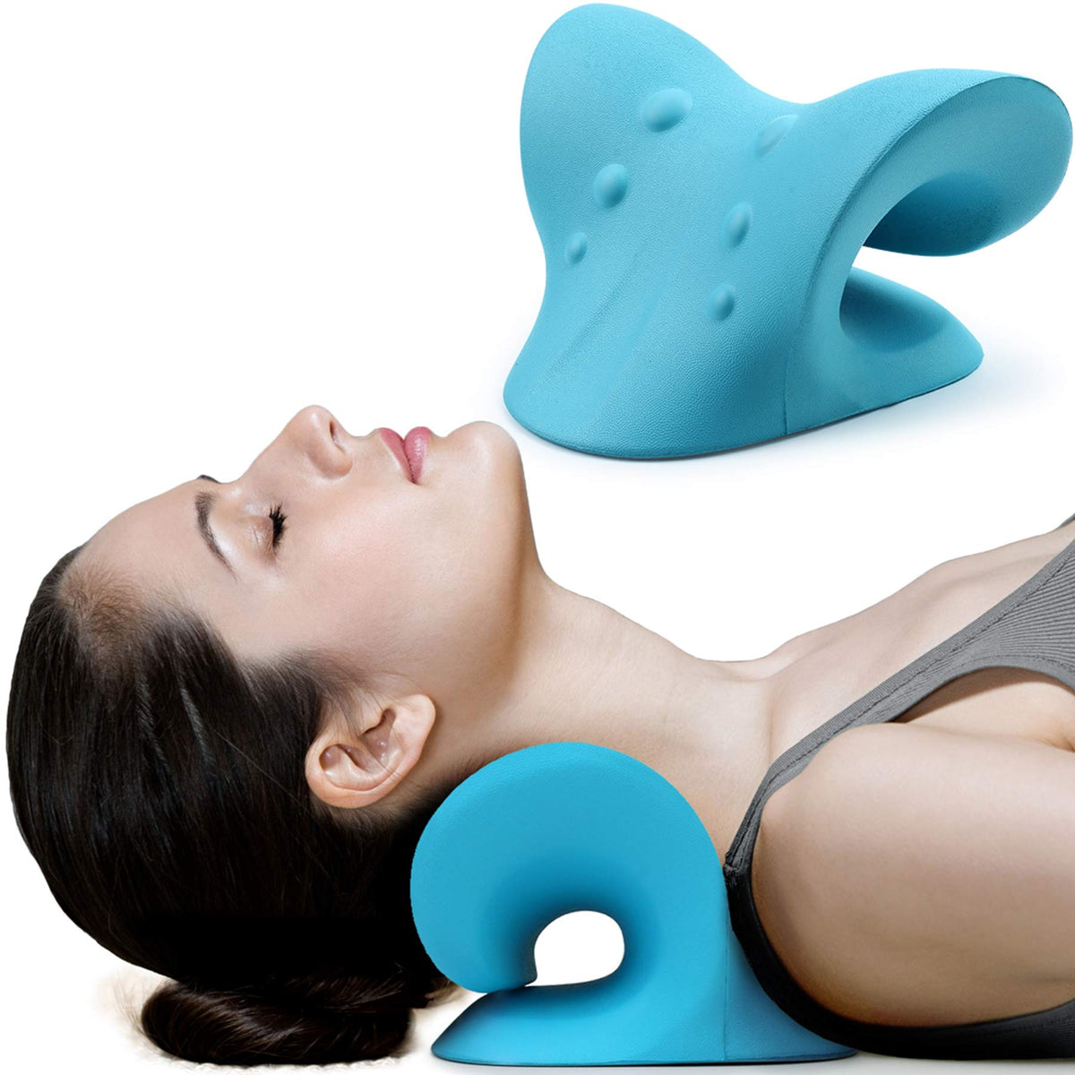 RESTCLOUD front view of relaxer showing ergonomic shape and stable support