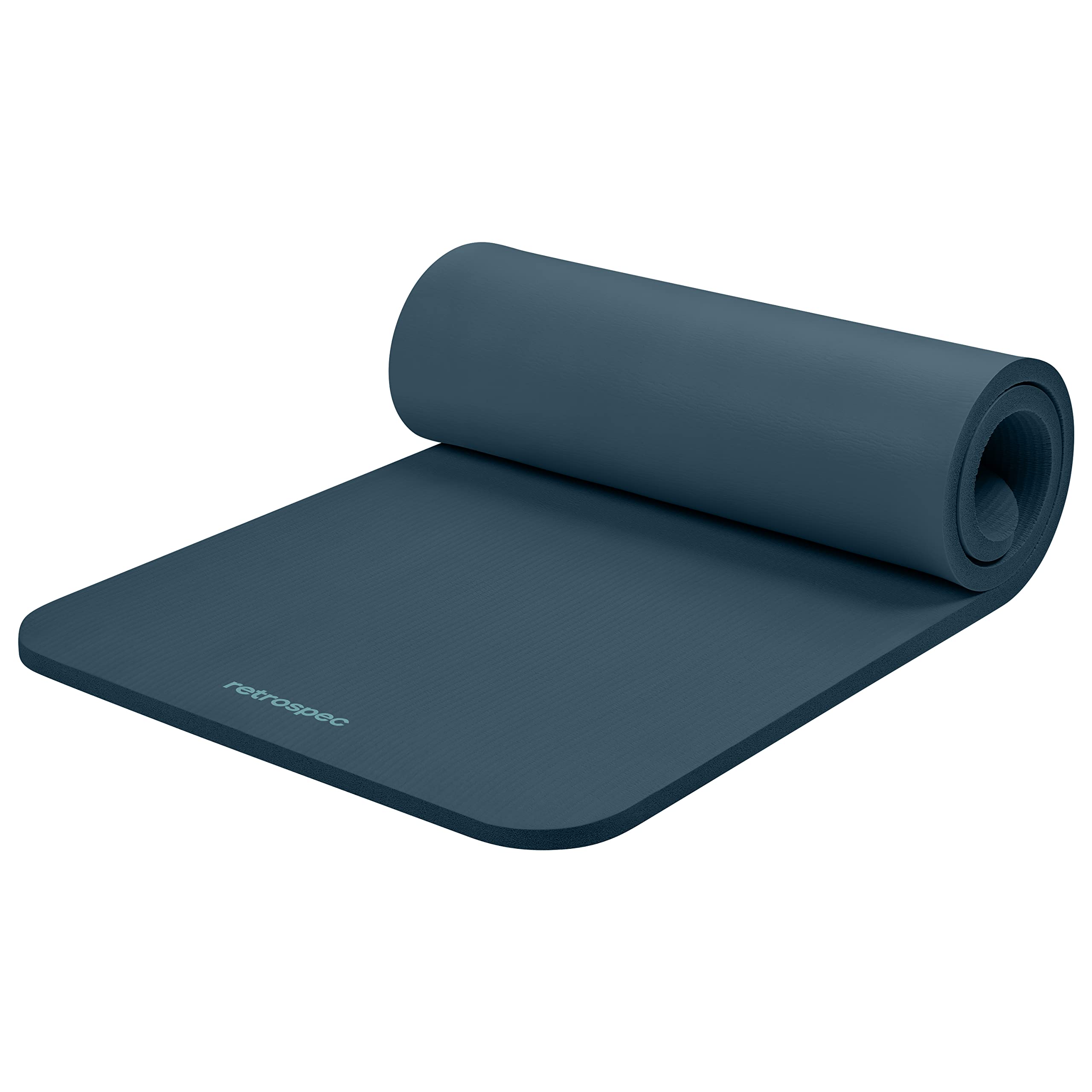 Retrospec Solana front view of mat showing full surface and color, promotes stable practice