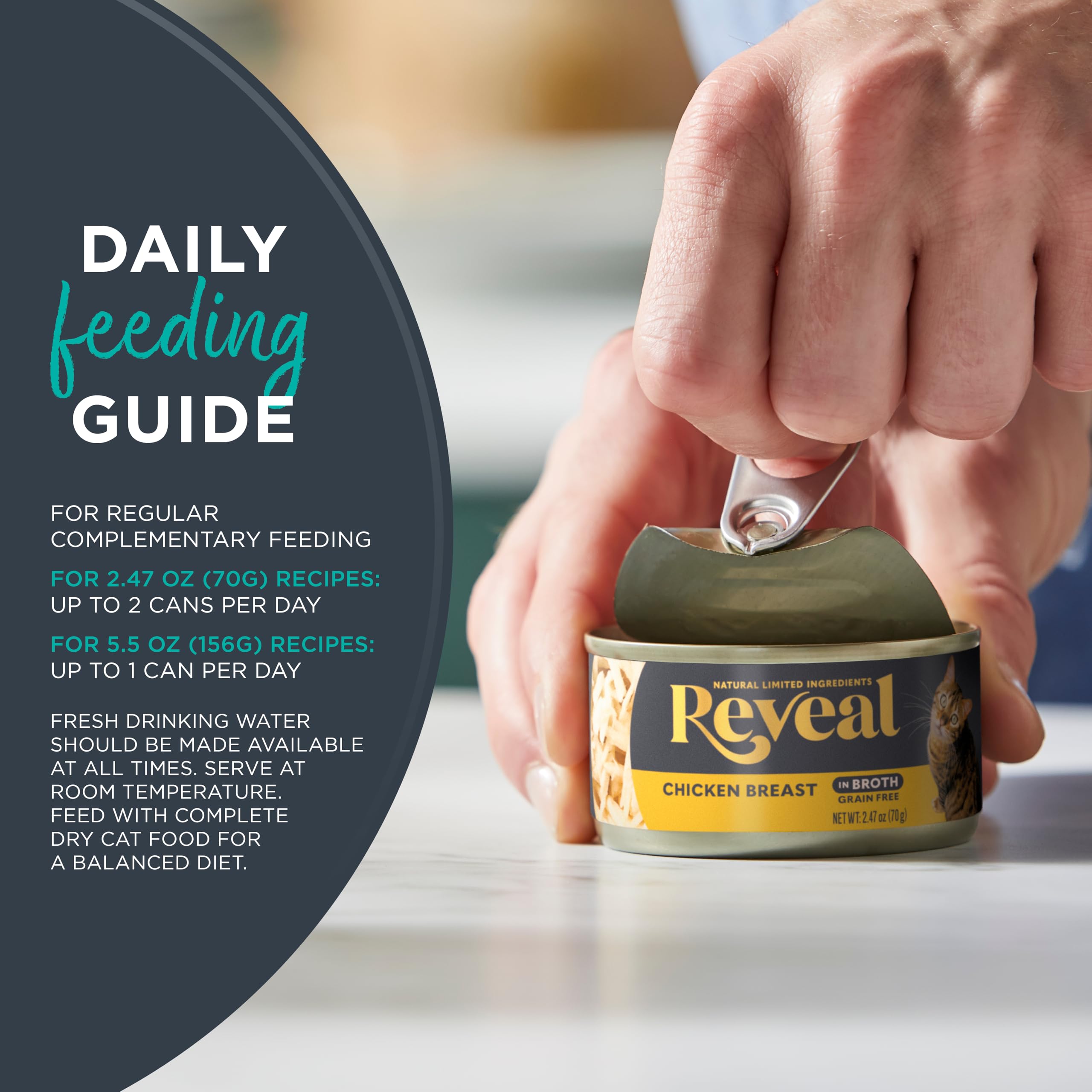 Reveal 24 pack box displaying convenient multi-can supply