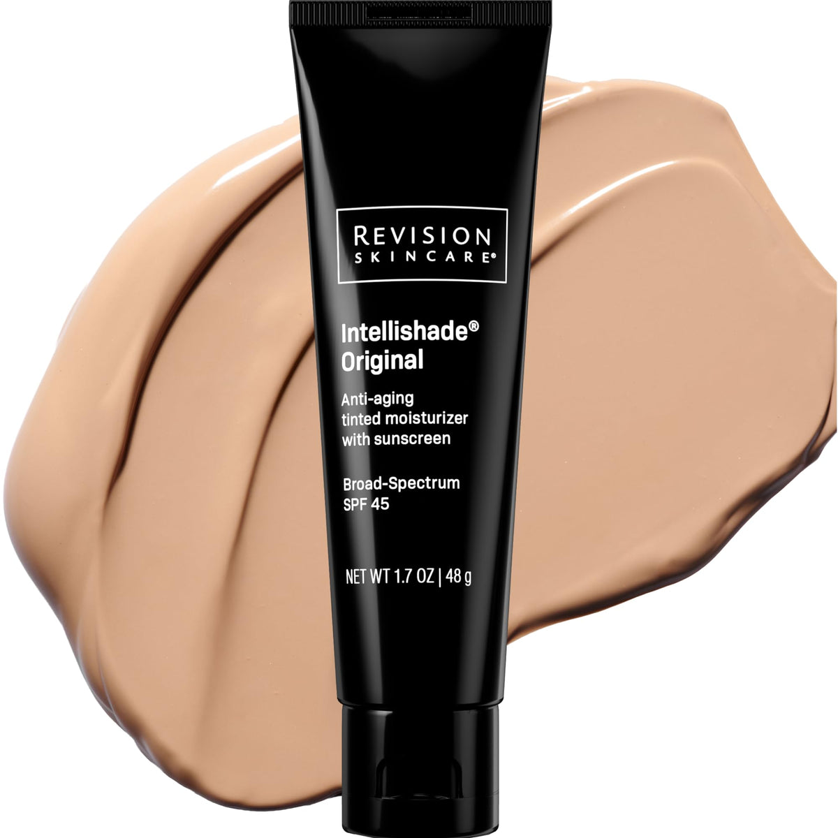 Revision Skincare Intellishade original front packaging showing tube and label for recognition