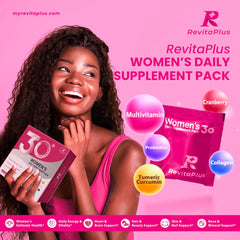 RevitaPlus single daily pack close-up for easy portability