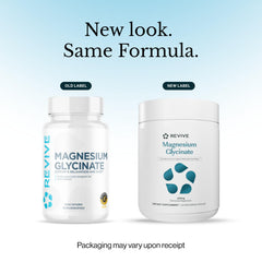 Revive MD capsules spilled on surface demonstrating capsule texture and convenient dosing benefit