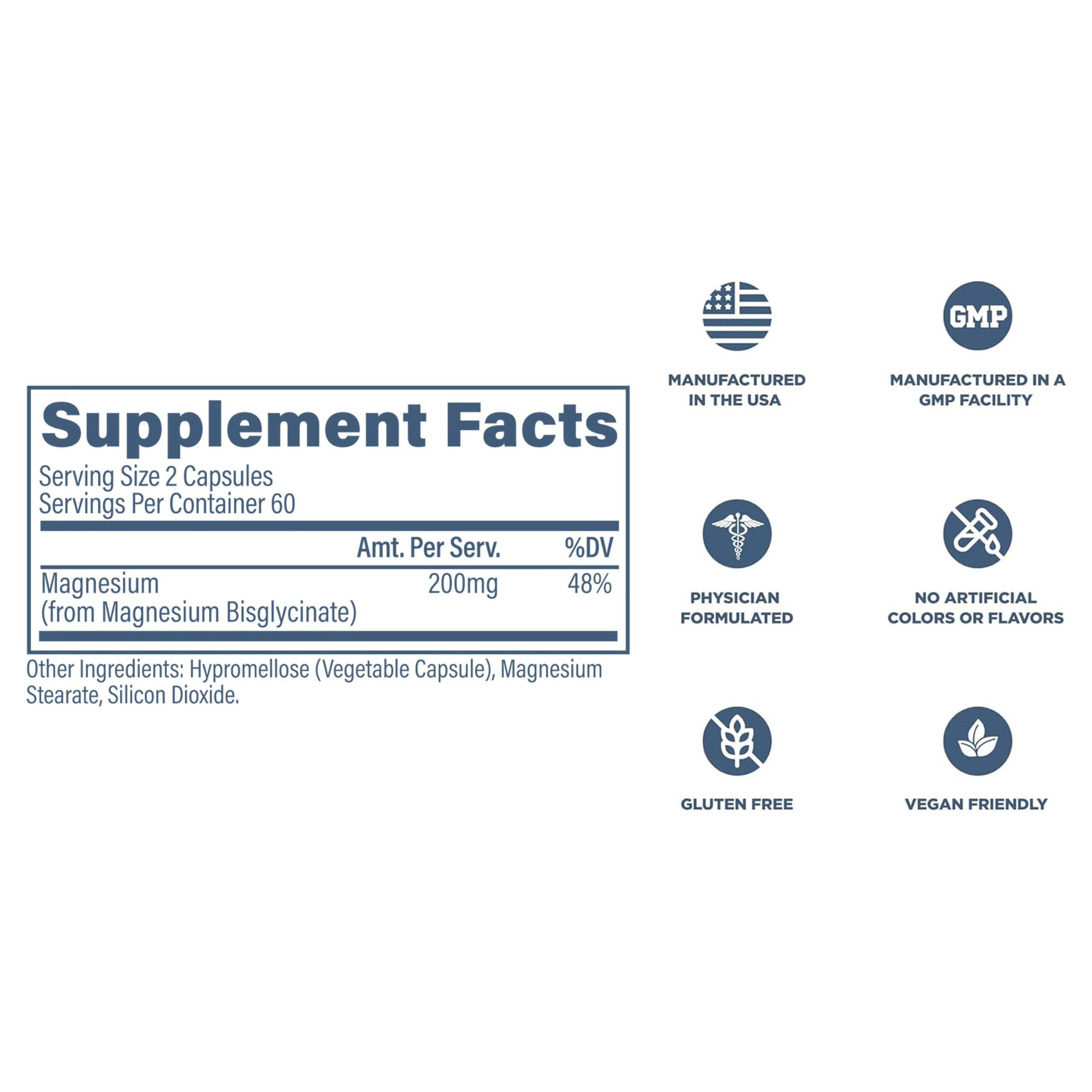 Revive MD packaging nutrition facts and features showing clean formula benefit