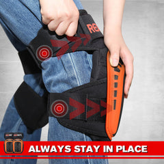 REXBETI strap and hook-and-loop detail showing secure-fit benefit
