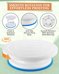 RFAQK disposable and silicone piping bags offering easy color changes