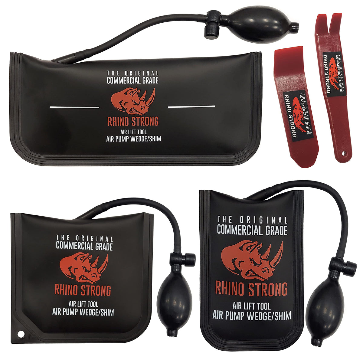 Rhino Strong front packaging showing kit contents and benefits