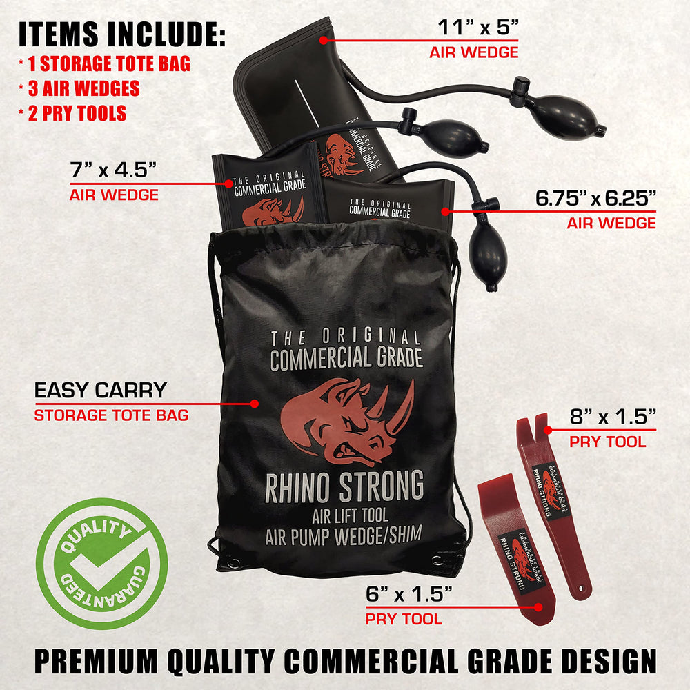 Rhino Strong small bag close-up showing durable edge and insertion ease