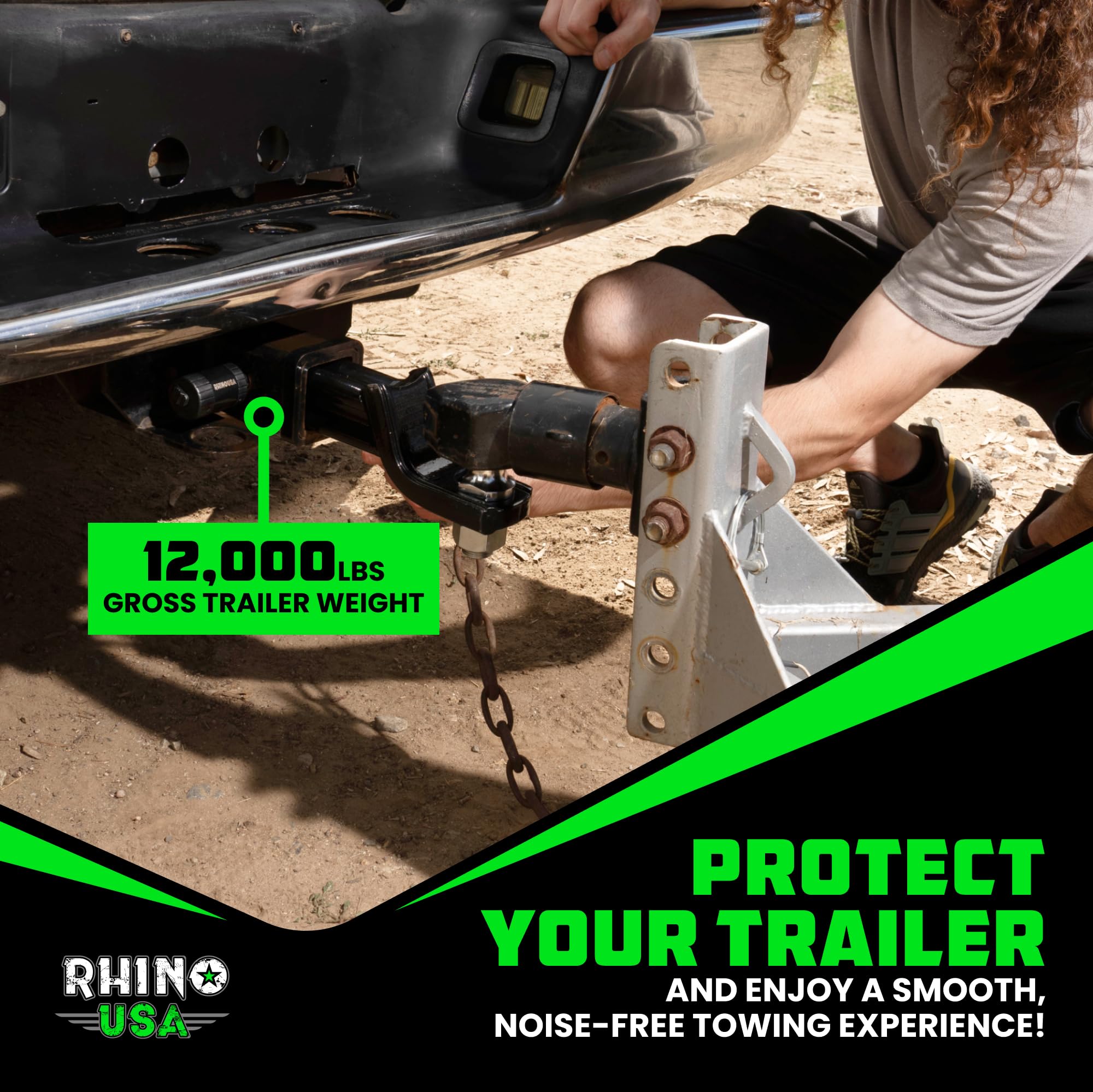 Rhino USA retail packaging and label showing lifetime replacement benefit