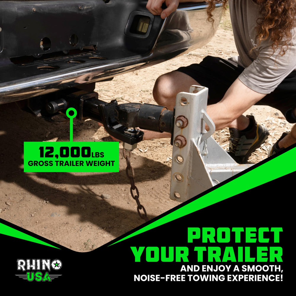 Rhino USA retail packaging and label showing lifetime replacement benefit