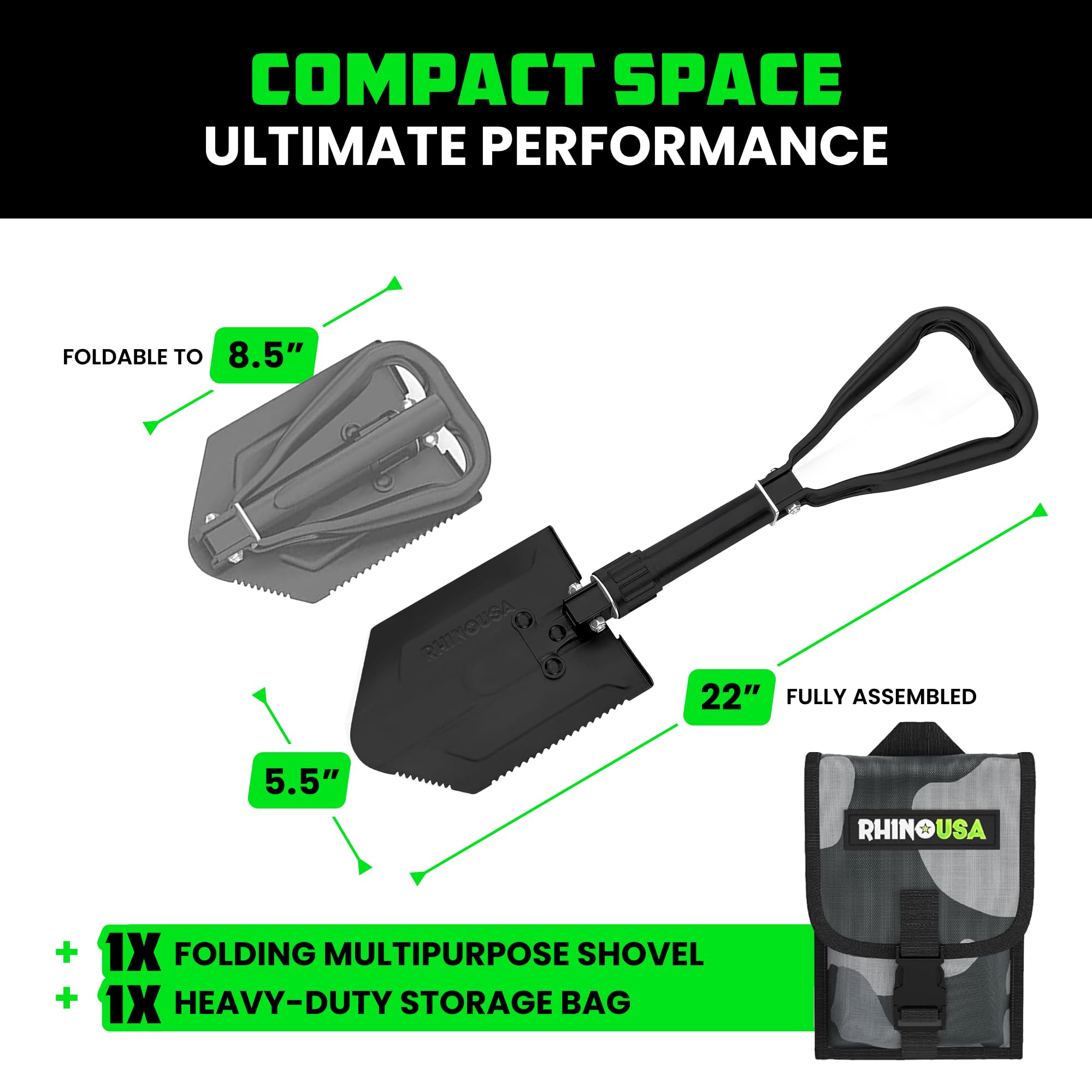 Rhino USA hinge lock detail showing secure mechanism and durability benefit