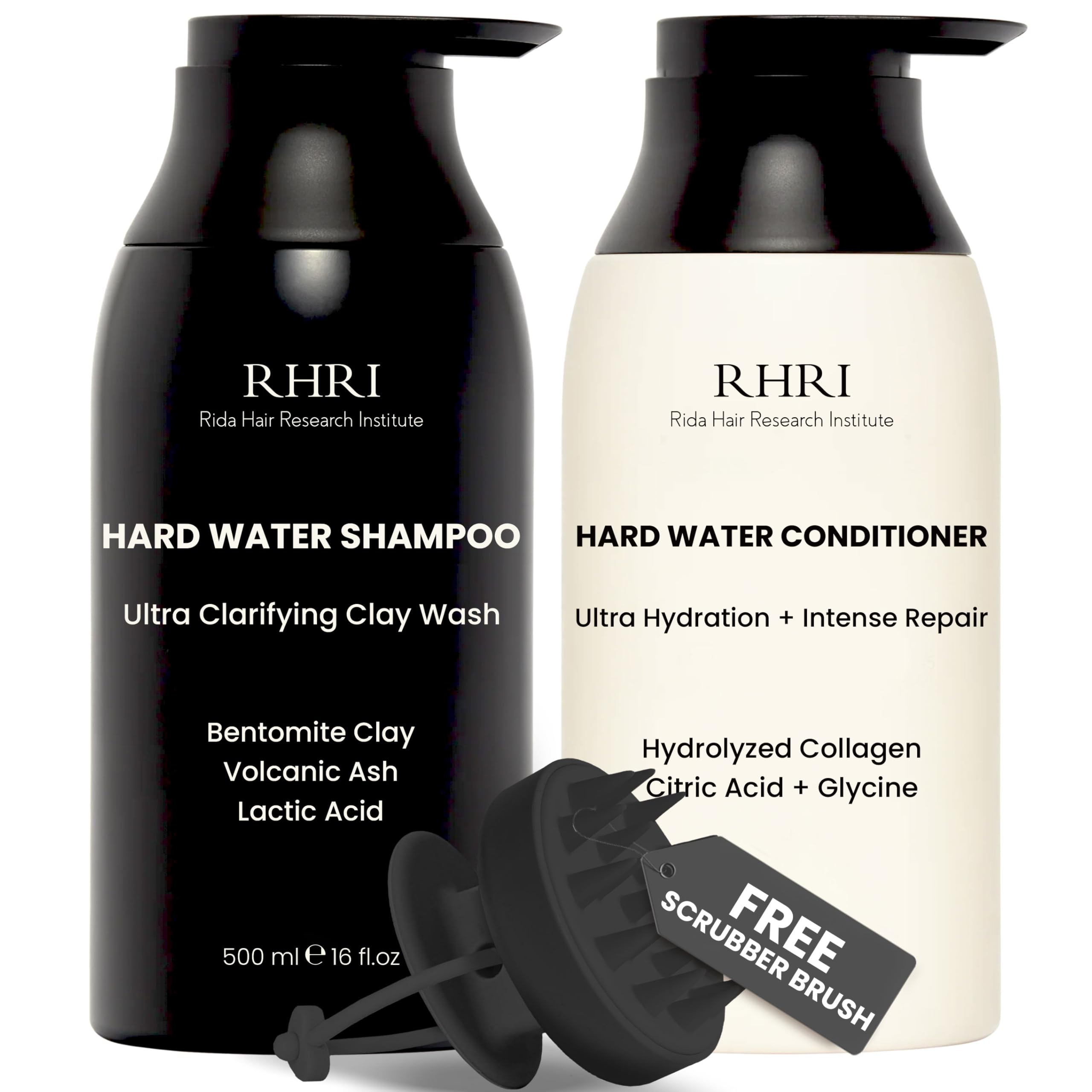 Rida Hair Research Institute front packaging showing full set and benefits