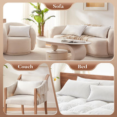 Richtry shredded memory foam close-up showing breathable texture and contouring