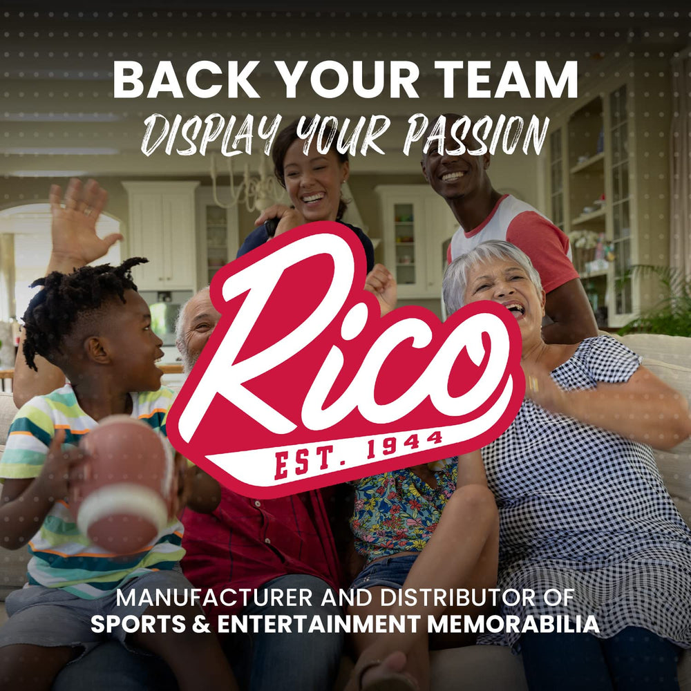 Rico Industries packaged league set laid out, convenient all-teams collection