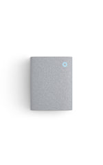 Ring Chime front view showing compact speaker and white finish for audible alerts
