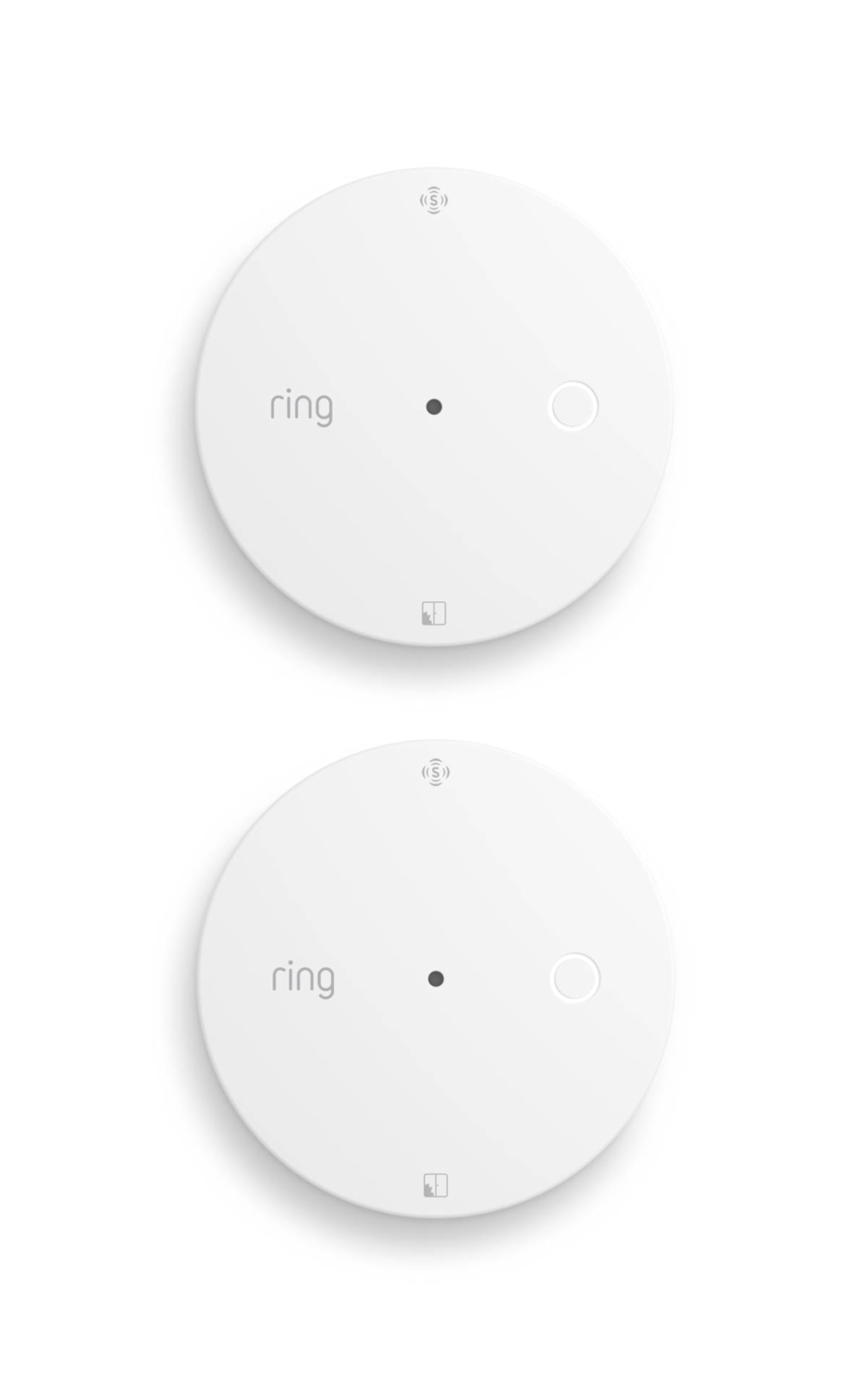 Ring Glass Break Sensor front view showing compact housing and mounting benefit