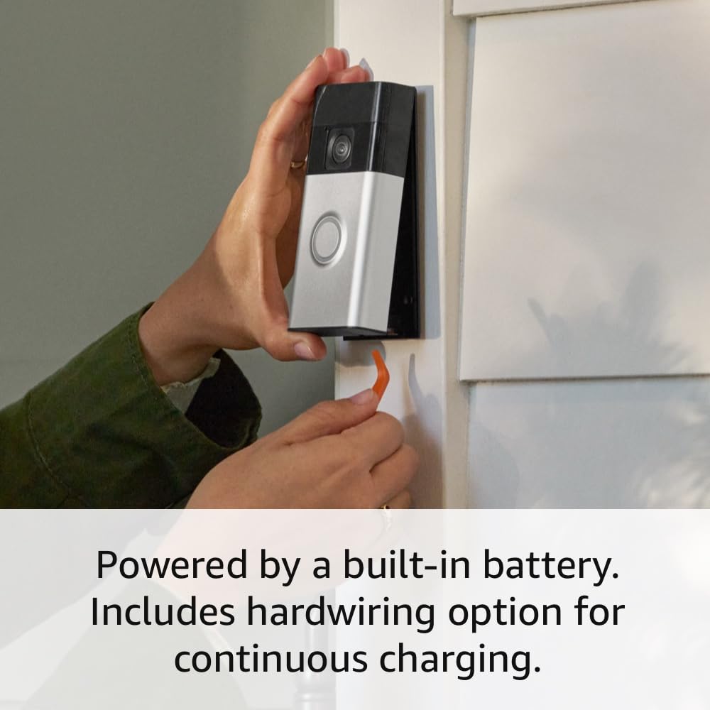 Ring live view on smartphone demonstrating instant two-way talk access