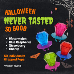 Ring Pop worn on finger in hand, demonstrating wearable fun and easy use.