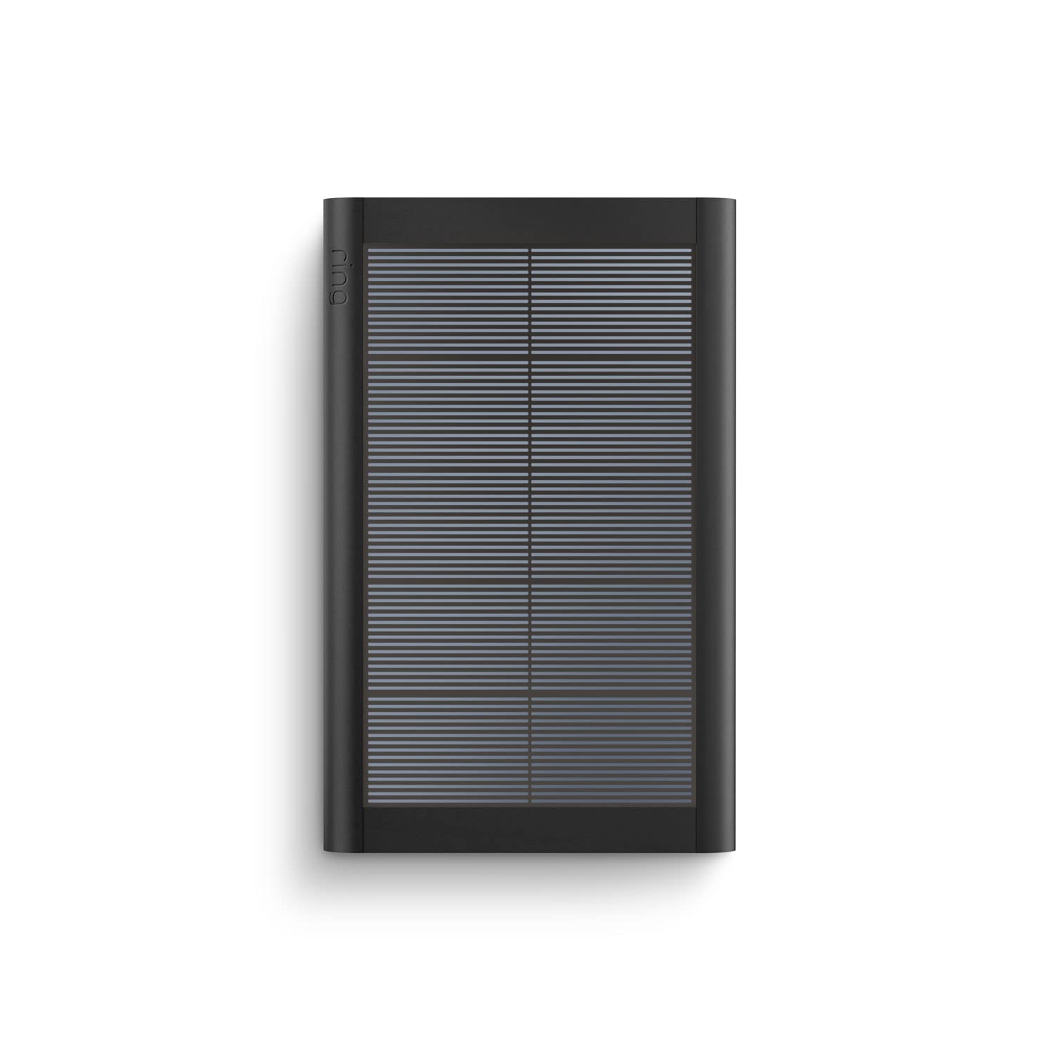 Ring small solar panel front view showing compact design and outdoor durability benefits