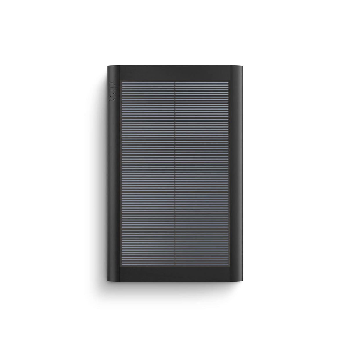 Ring small solar panel front view showing compact design and outdoor durability benefits