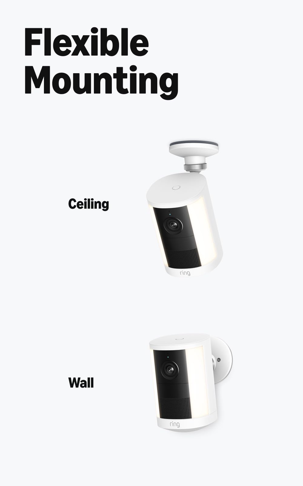 Ring Spotlight Cam 2K live view on phone showing real-time monitoring benefit