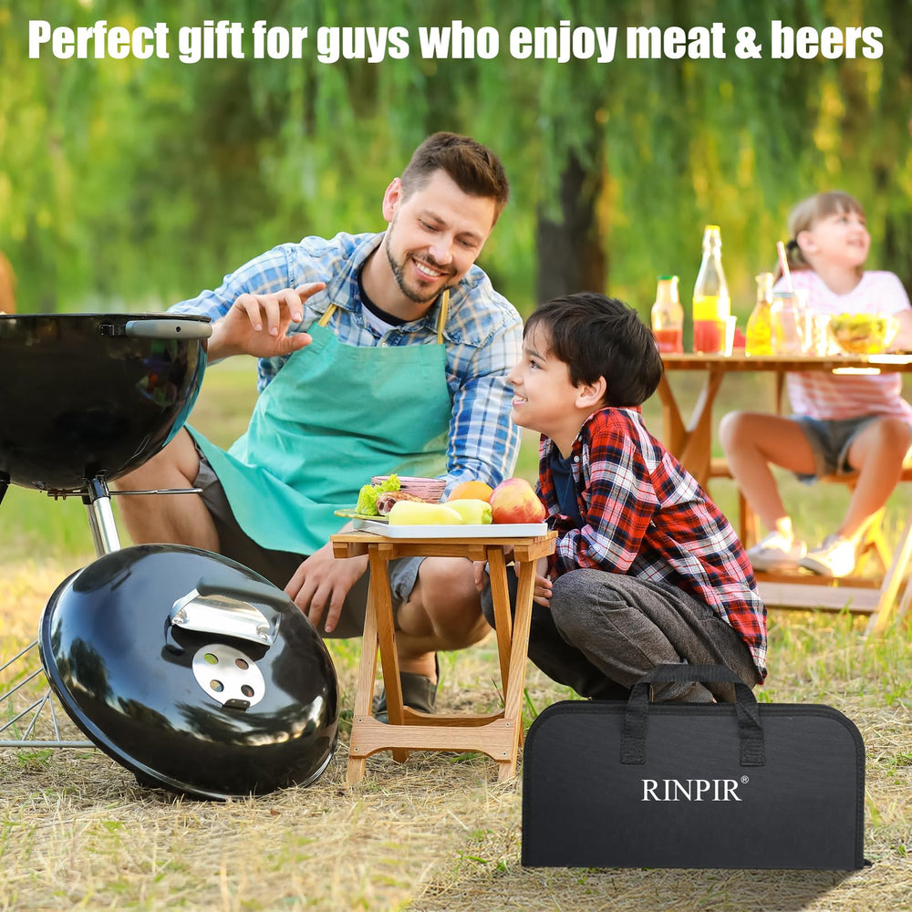 RINPIR packed bag with tools for travel ideal for tailgates and camping