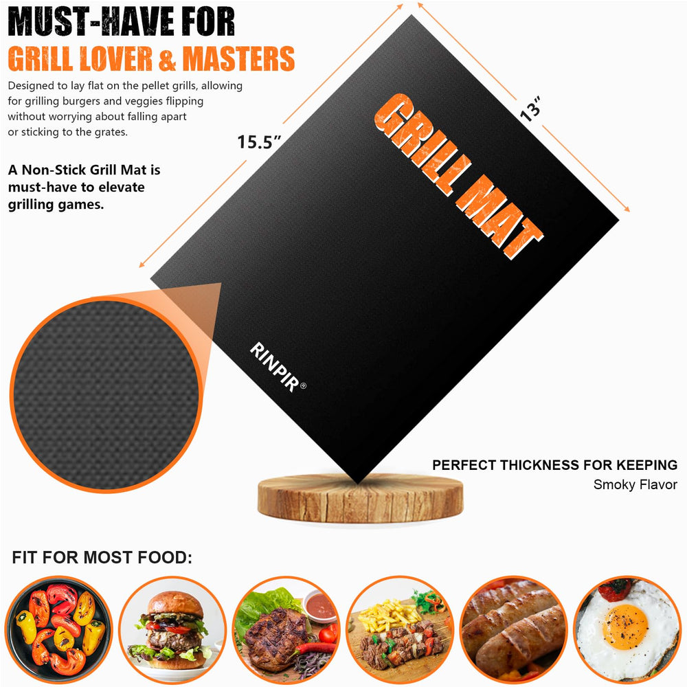 RINPIR thermometer and knife detail for precise cooking and easy slicing