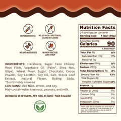 Rip Van Wafels stick in hand showing portion size benefit