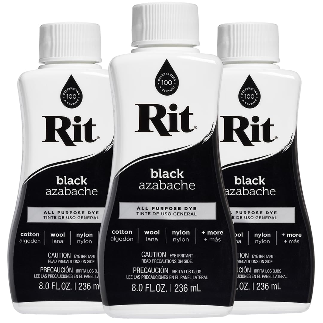 Rit black front packaging showing product and quantity for clear selection