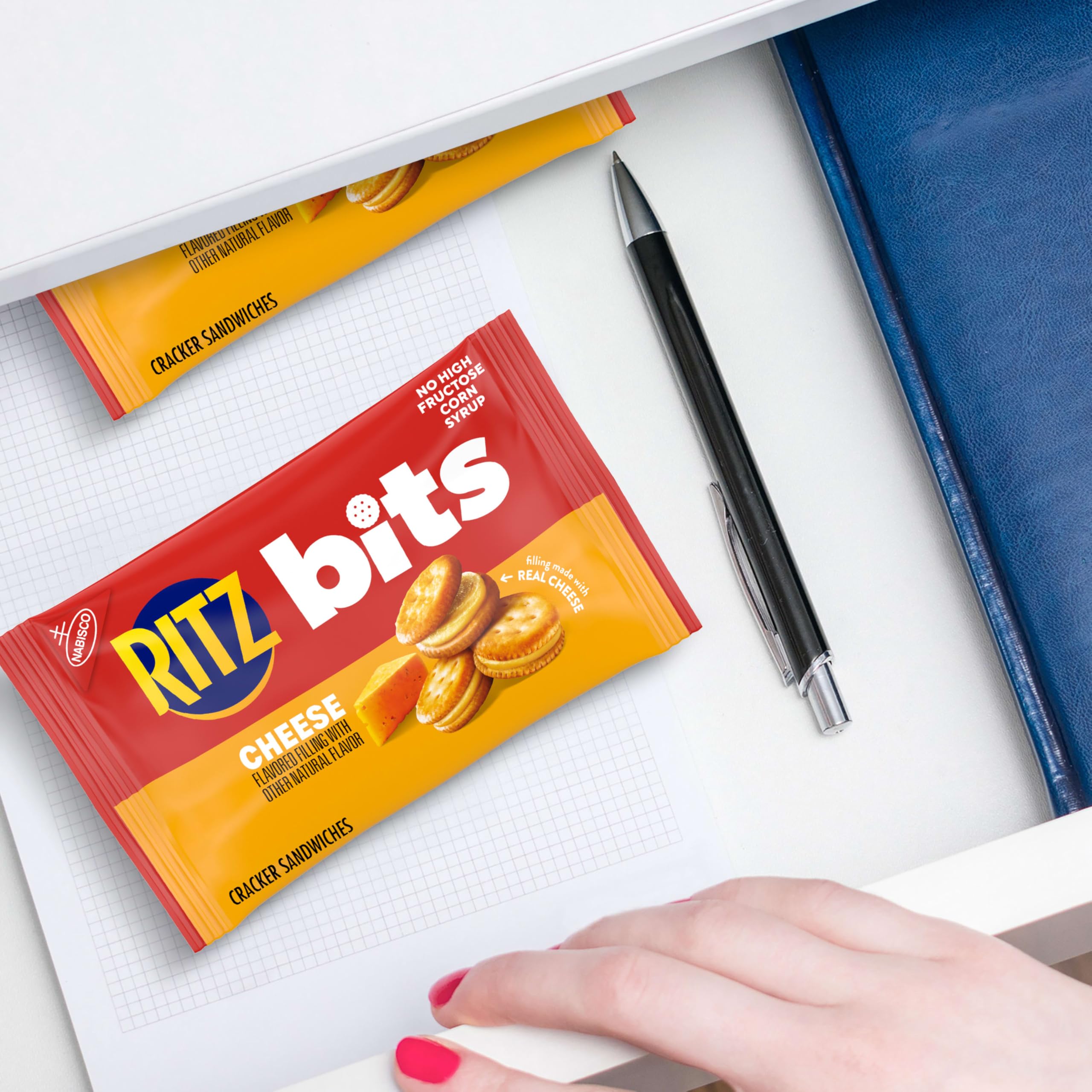 RITZ nutrition label and ingredients for shopper reference